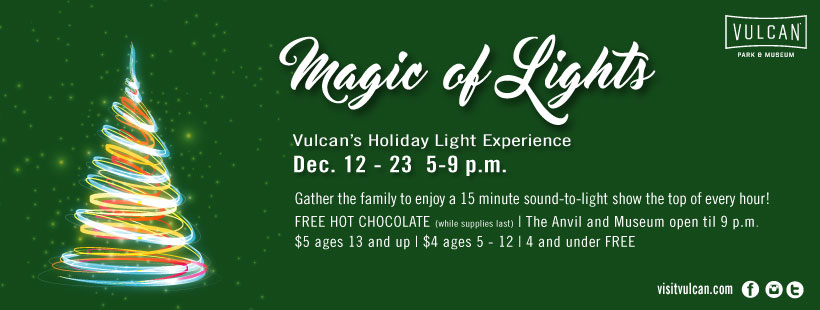 Residents can now stream music from Vulcan’s Holiday Show across town