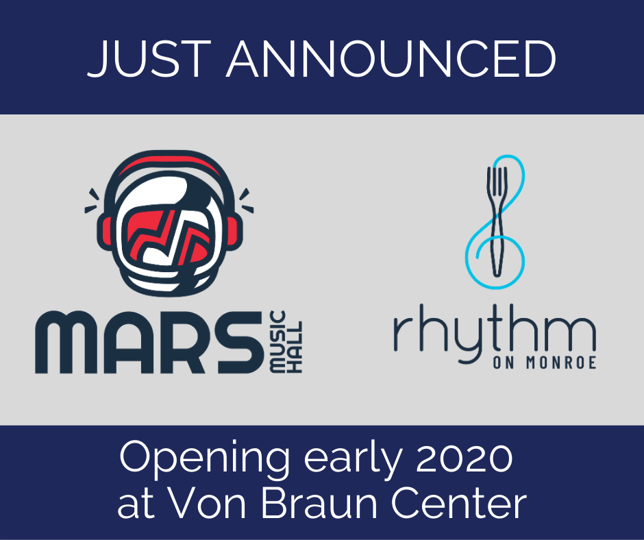 Huge Announcement from the Von Braun Center in Huntsville!