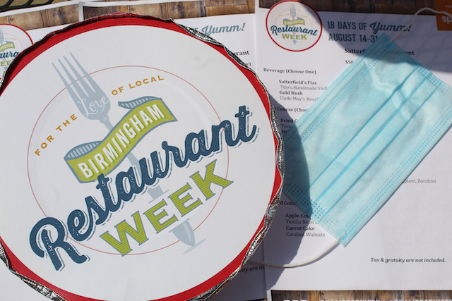 EXCURSIONS Proudly Sponsors Birmingham Restaurant Week Aug. 14-31, 2020